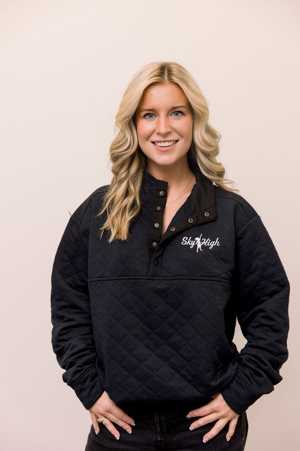 Navy Pullover Sweatshirt