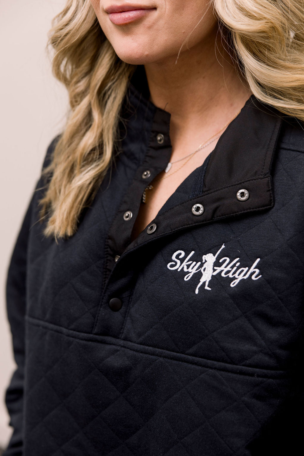 Navy Pullover Sweatshirt