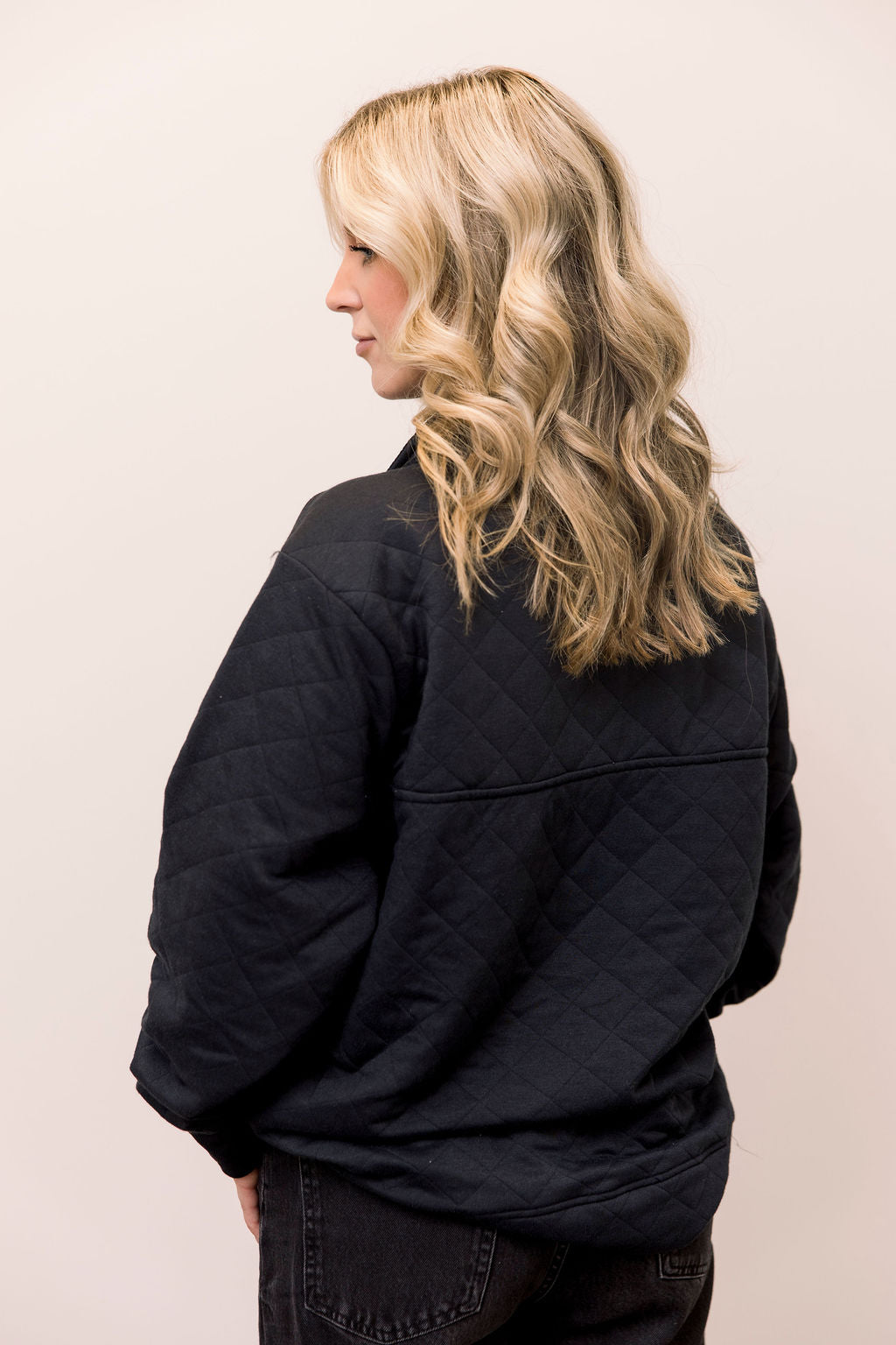 Navy Pullover Sweatshirt