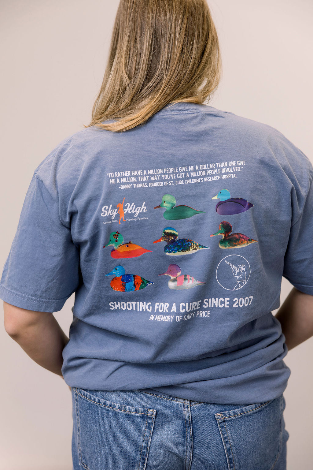 Gary Price T-Shirt (Grey Blue)