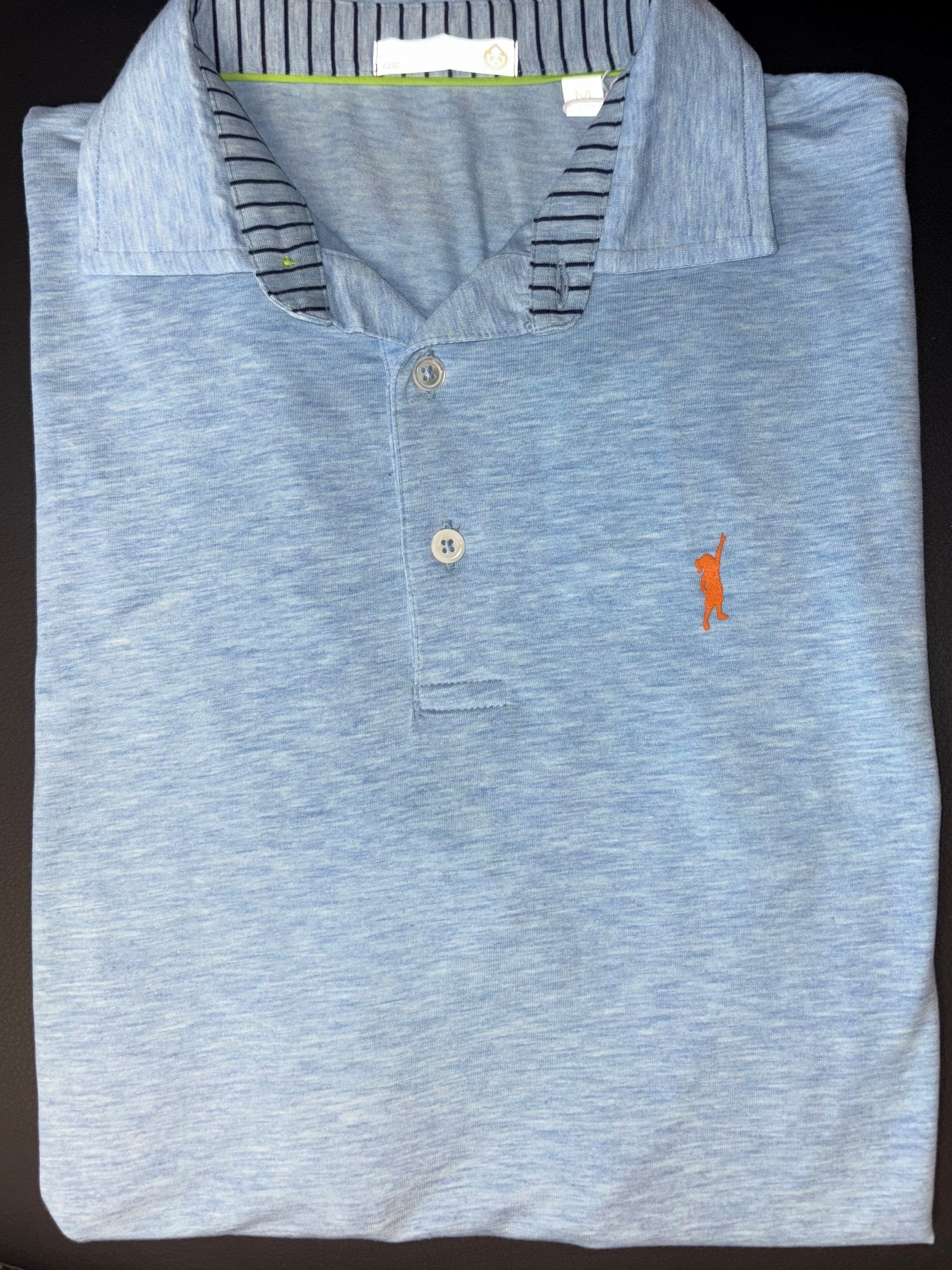 Tasc - Light Blue Polo (Orange SHFK Girl)